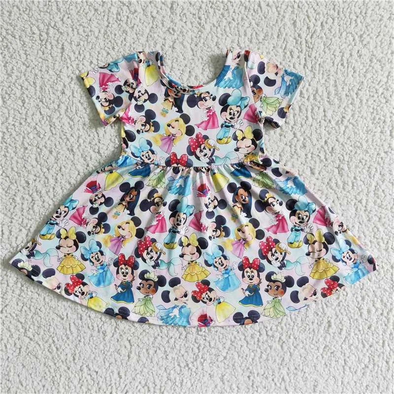 blue cartoon dress GSD0095