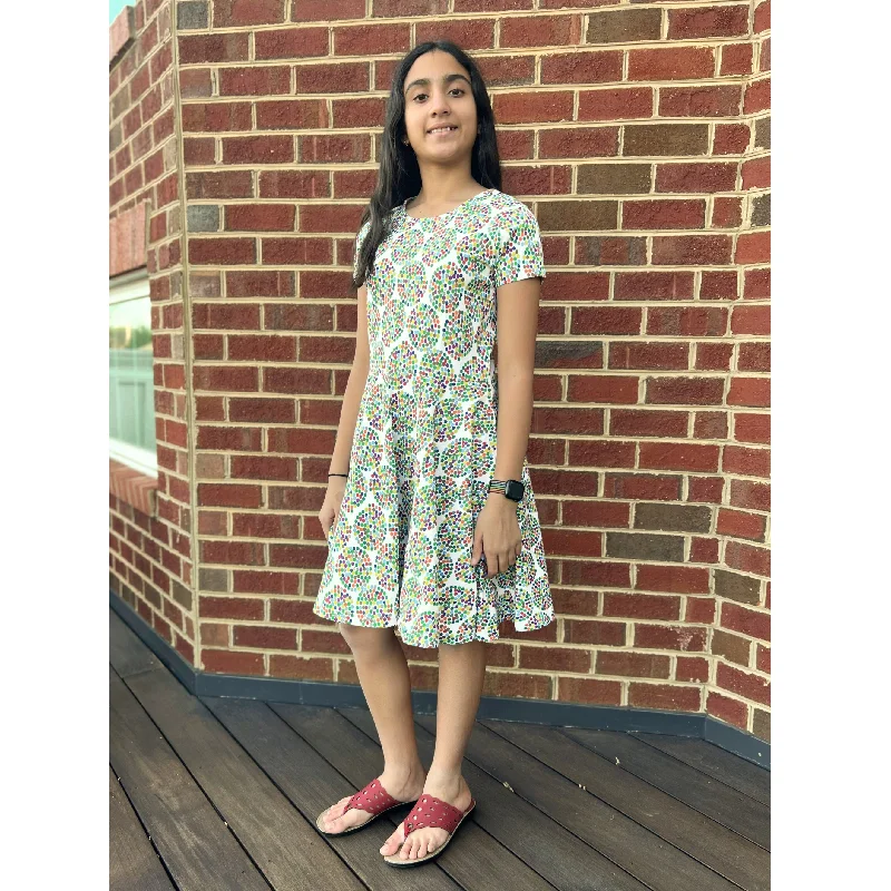 Coded Pi Kids Twirl Dress [FINAL SALE]