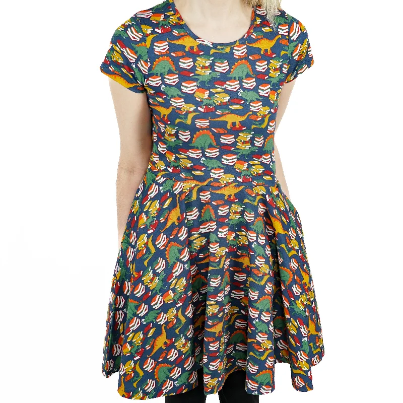 Dinobooks Kids Twirl Dress [FINAL SALE]